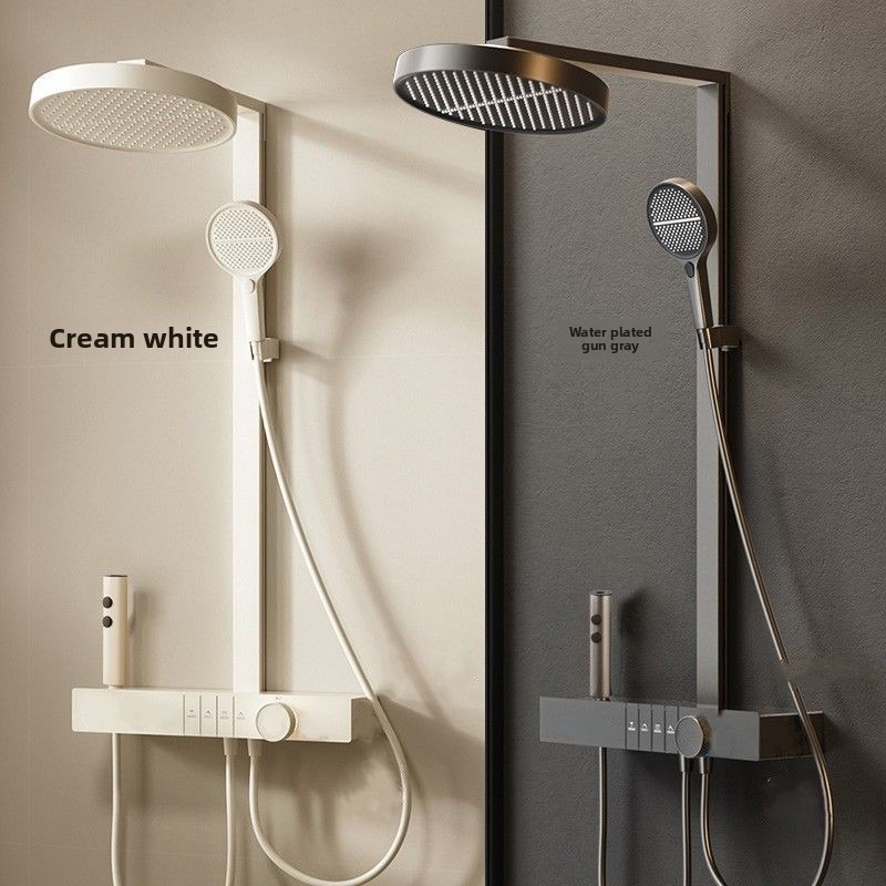 Spa & Wellness Zámeček Petrovice - Thermostatic Wall Mounted Shower System Seamless