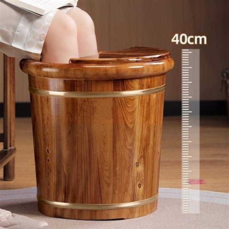 Spa & Wellness Zámeček Petrovice - Wooden Foot Soaking Bucket, Solid Wood