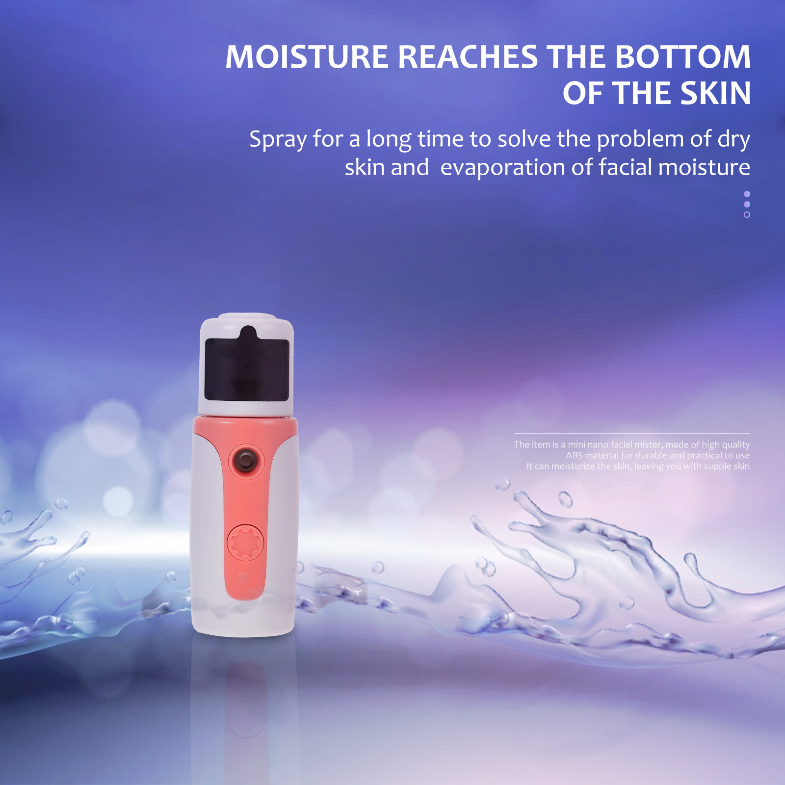 1Set Nano Facial Mist Sprayer  - огляд і ціна Facial Steamer Nano