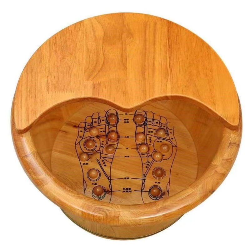 Cedar Wood Foot Soaking Bucket - огляд і ціна Spa & Wellness Zámeček Petrovice