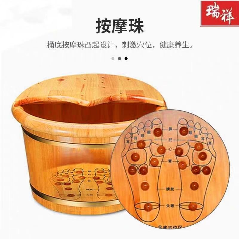 Cedar Wood Foot Soaking Bucket - огляд і ціна Spa & Wellness Zámeček Petrovice