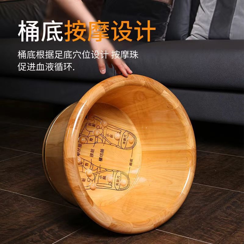 Cedar Wood Foot Soaking Bucket - огляд і ціна Spa & Wellness Zámeček Petrovice