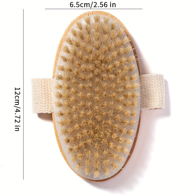 Natural Bristle Body Spa Brush - огляд і ціна Dry Brush Body