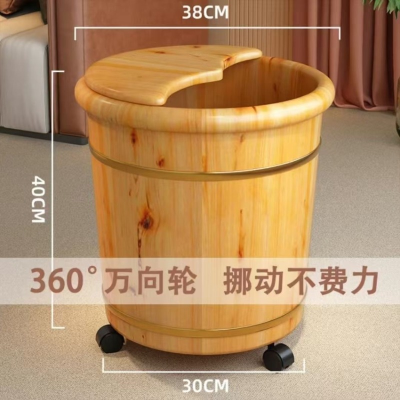 Wooden Foot Soaking Bucket, So - огляд і ціна Spa & Wellness Zámeček Petrovice