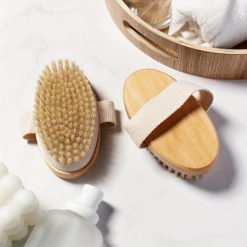 Natural Bristle Body SPA Brush - огляд і ціна Dry Brush Body