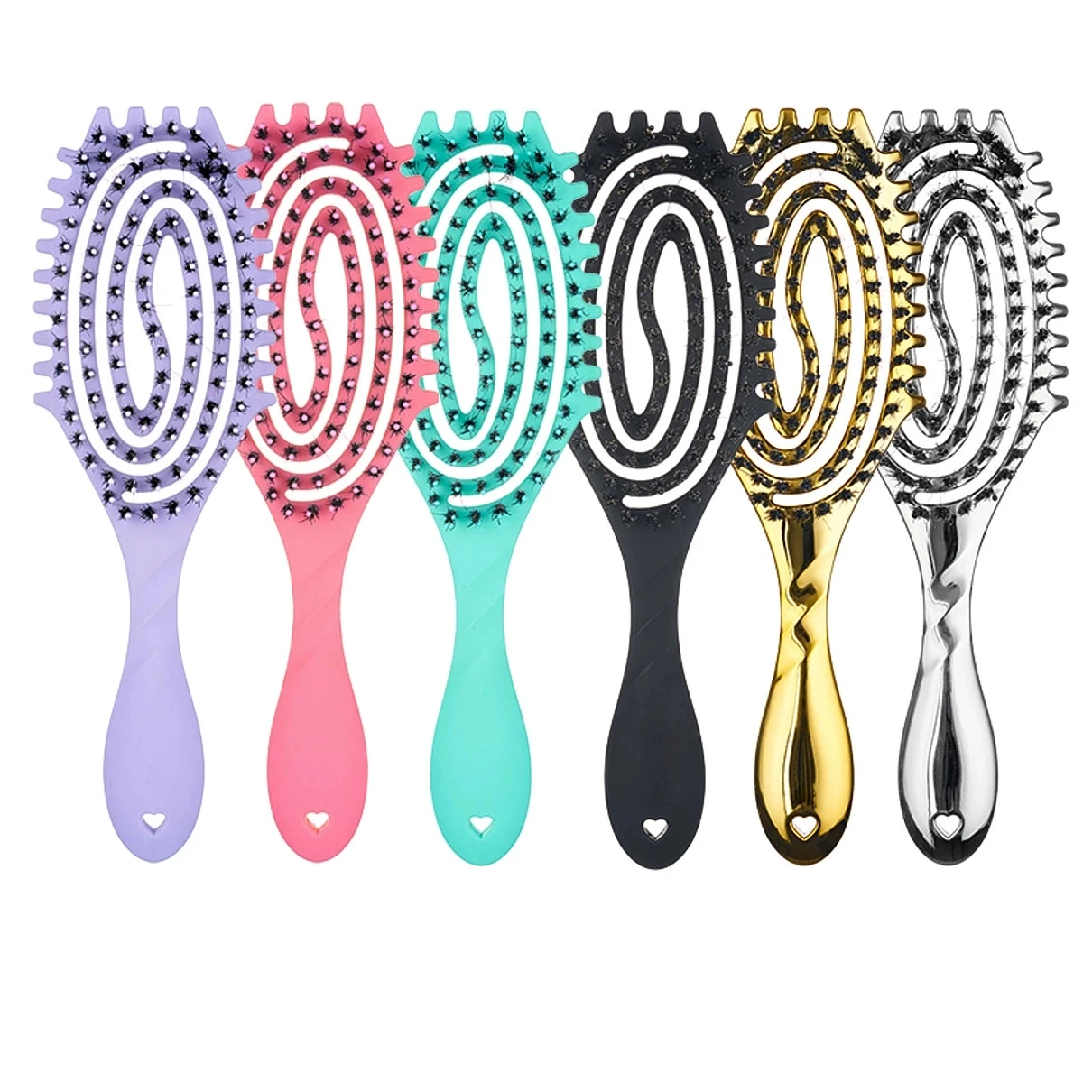 2-piece Comb Set,one Hollowed  - огляд і ціна Dry Brush Body