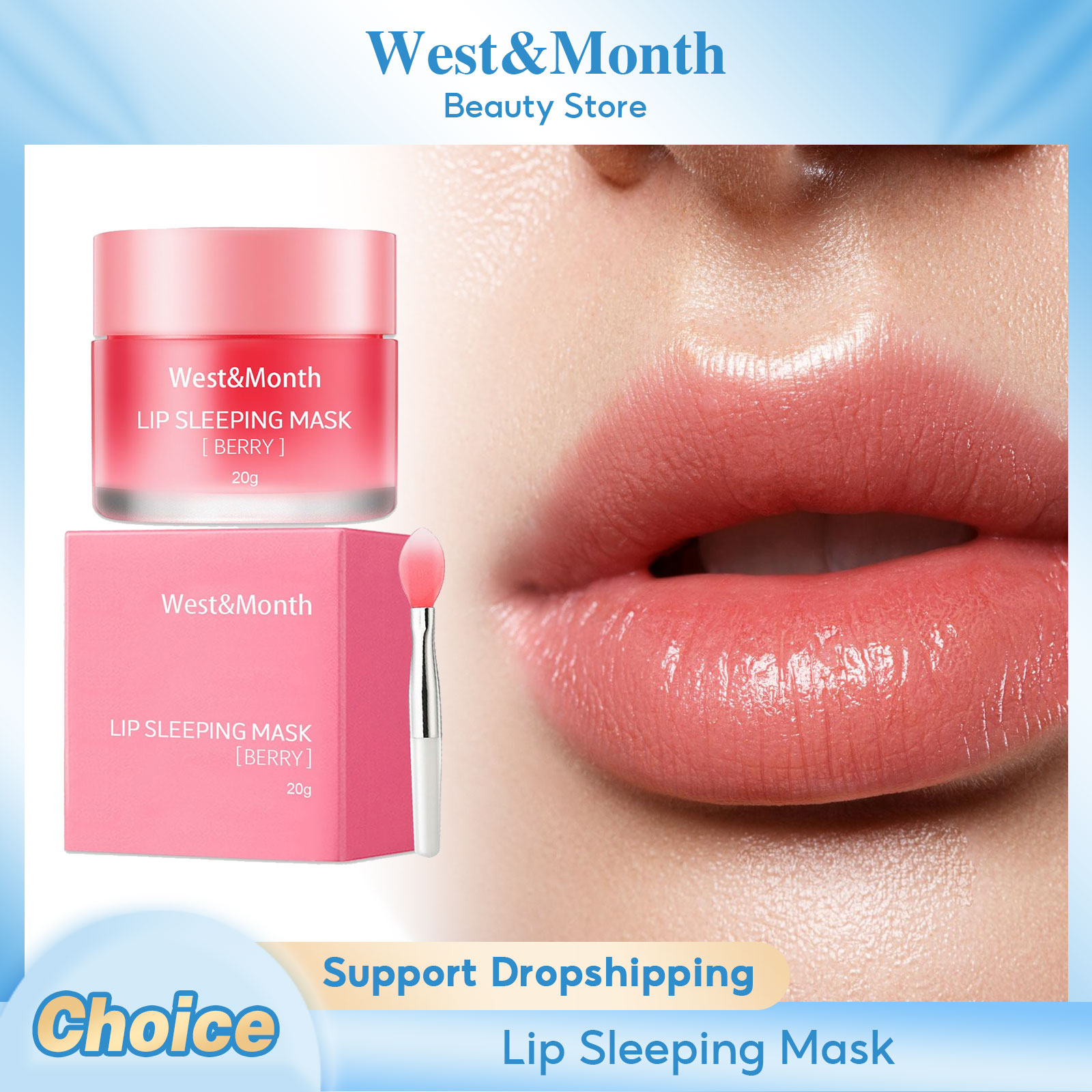 Sleeping Lip Mask Anti-Chapped - огляд і ціна Dry Brush Body